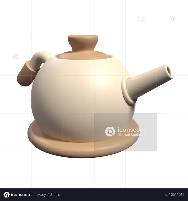 Cafetera  3D Icon