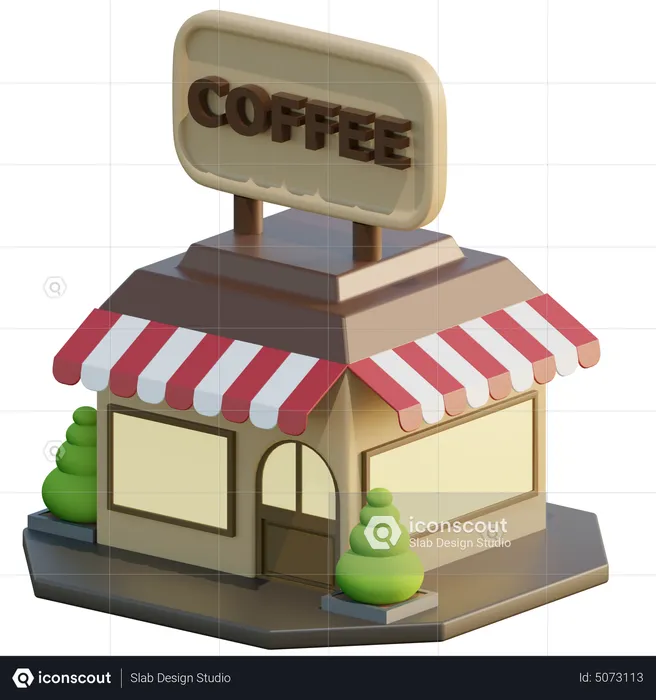 Cafeteria  3D Icon