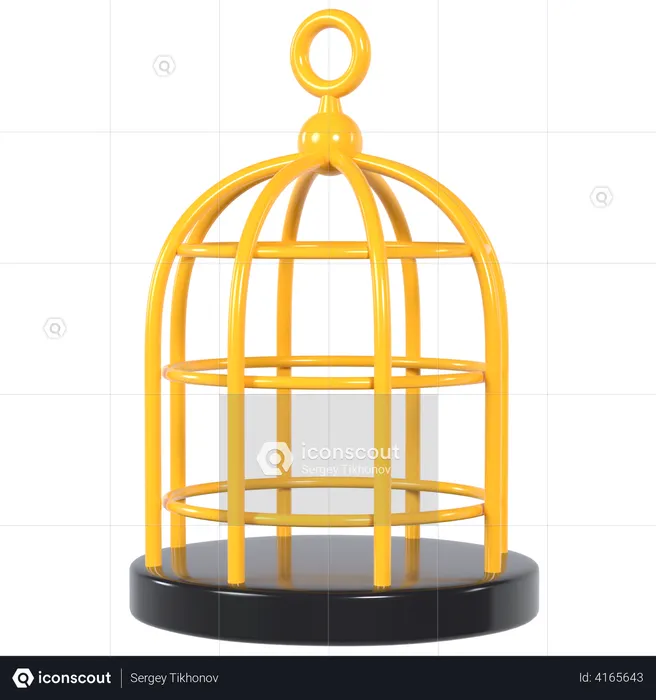 Cage  3D Illustration