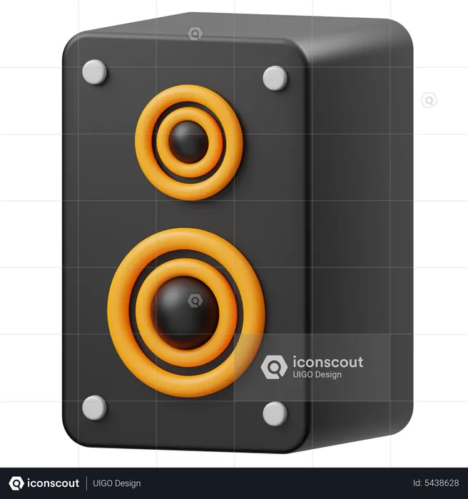 Woofer  3D Icon