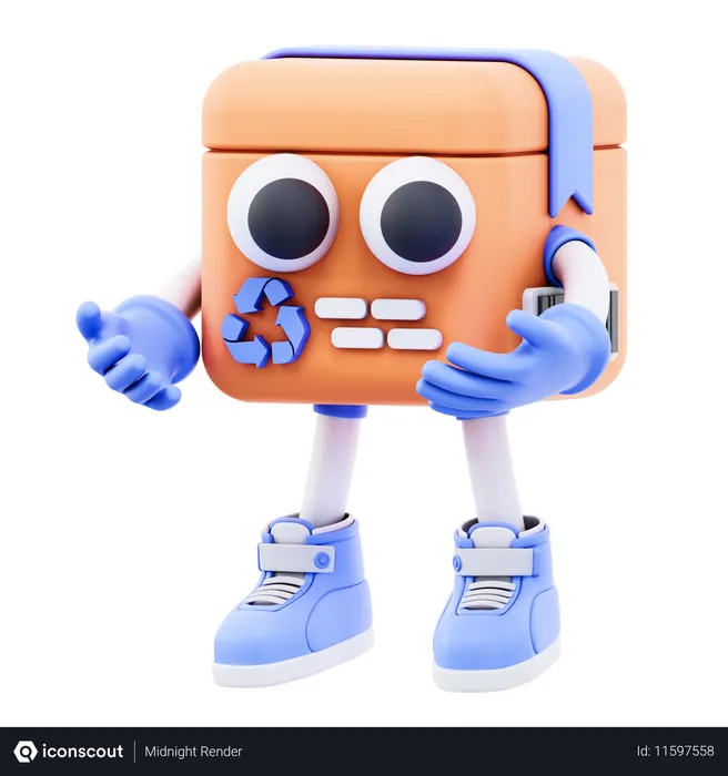 Caixa  3D Icon