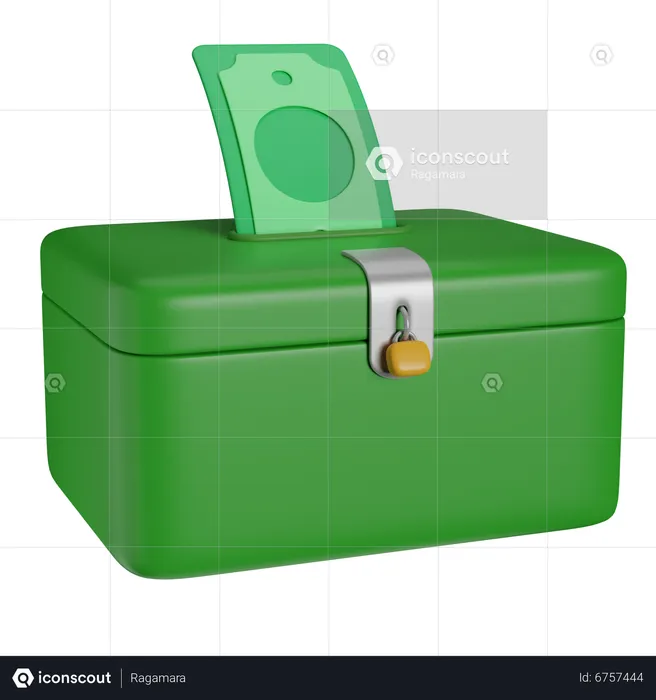 Caixa de caridade  3D Icon