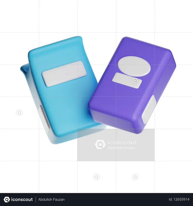 Caixa de cereais  3D Icon