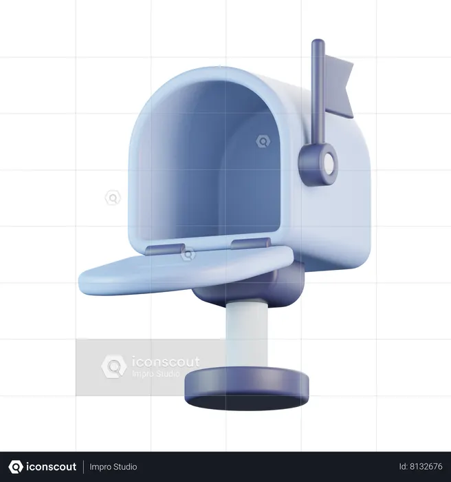Caixa de correio  3D Icon
