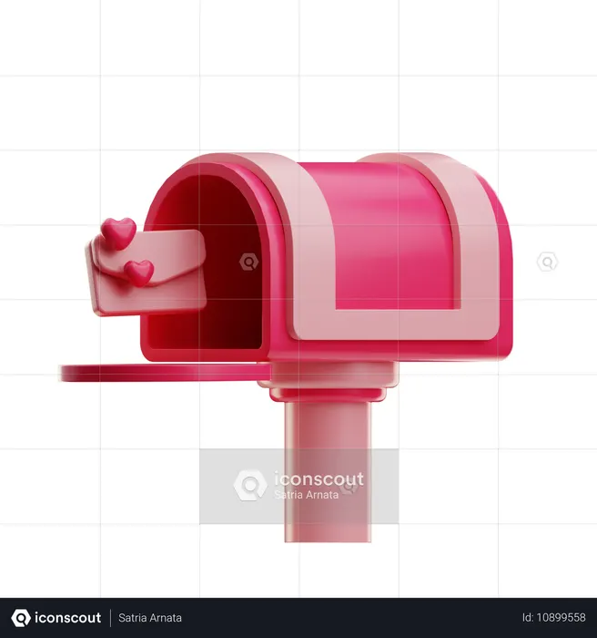 Caixa de correio  3D Icon