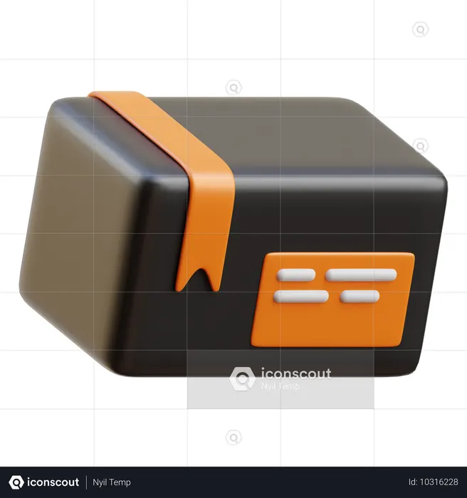 Caixa de entrega  3D Icon