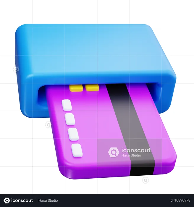 Máquina ATM  3D Icon