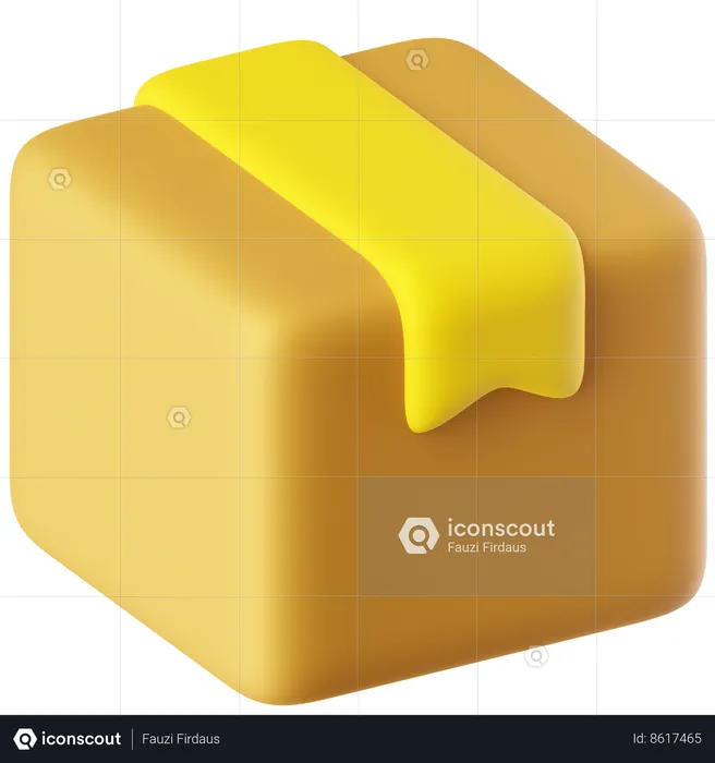 Caja  3D Icon