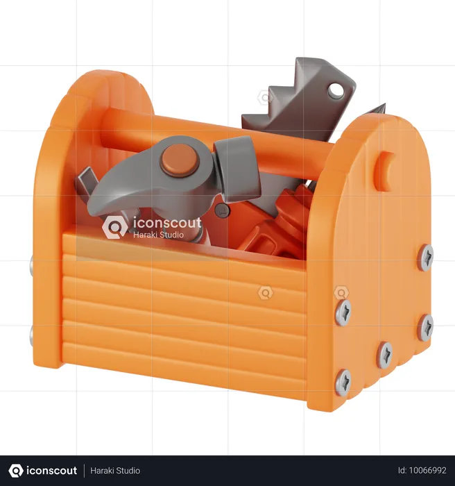 Caja  3D Icon