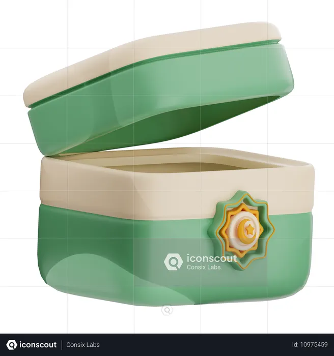 Caja de caridad  3D Icon
