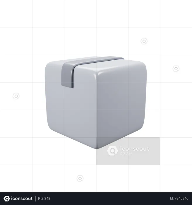 Caja de entrega  3D Icon