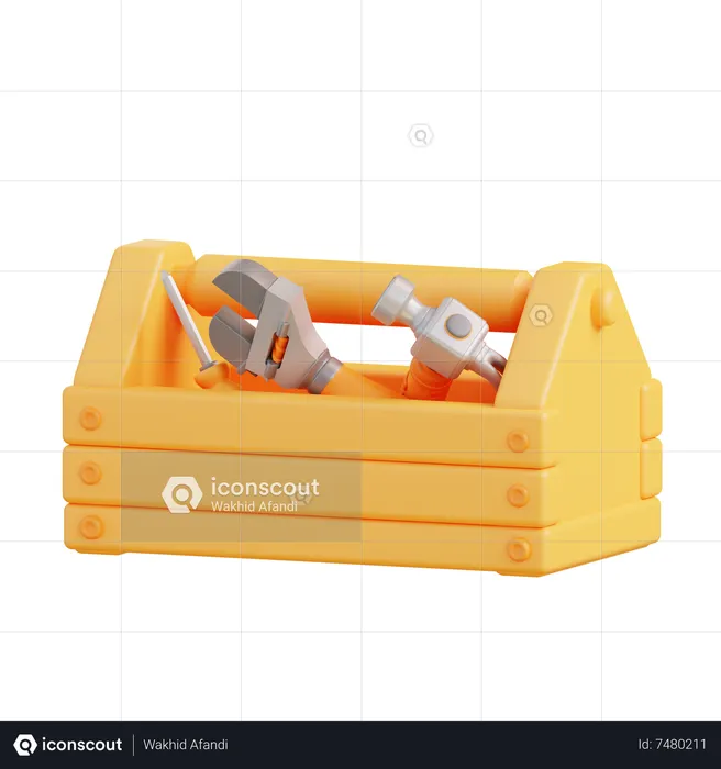 Caja de herramientas  3D Icon