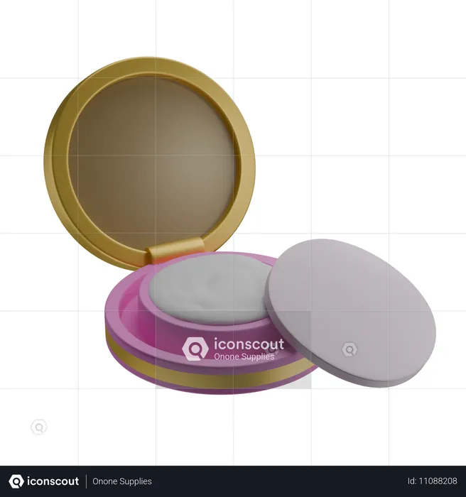 Caja de maquillaje  3D Icon