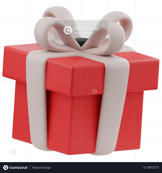 Caja de regalo  3D Icon