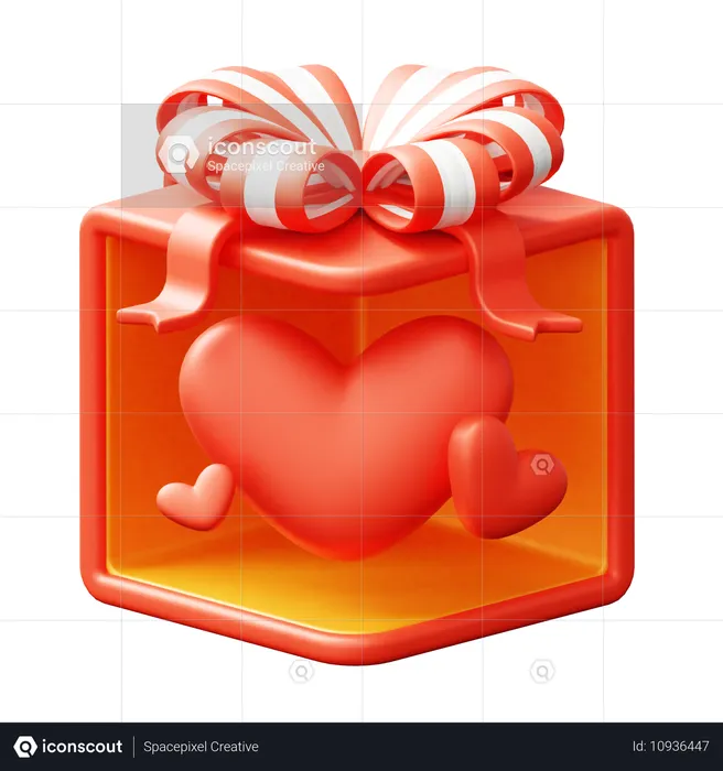 Caja de regalo  3D Icon