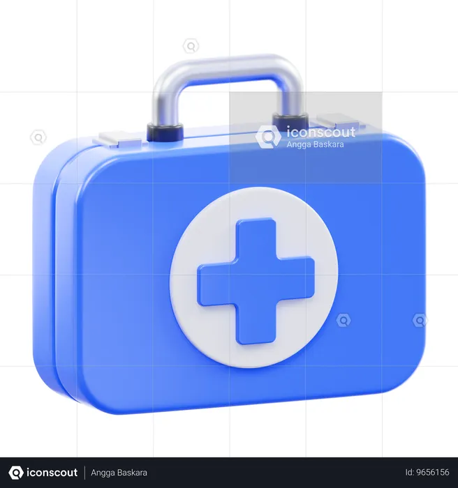 Caja de salud  3D Icon