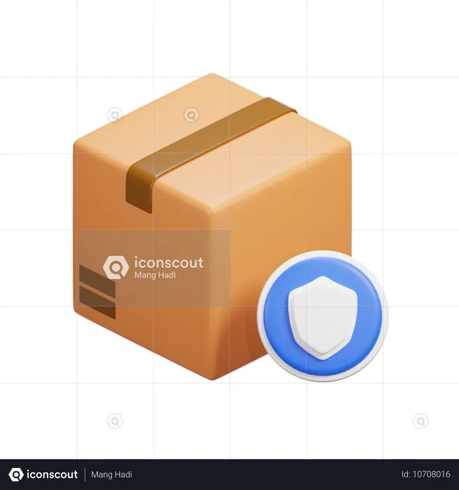 Caja de seguridad  3D Icon