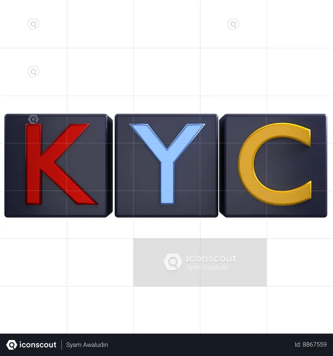 Caja kyc  3D Icon