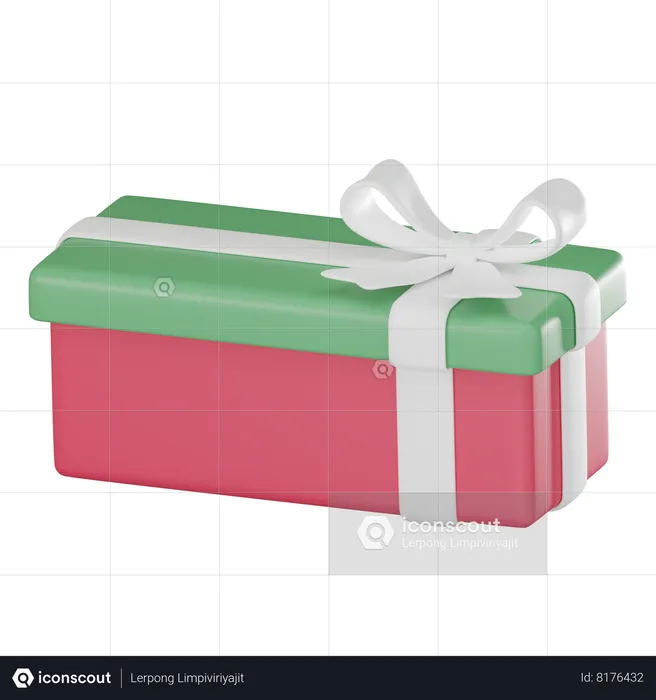 Caja de regalo  3D Icon