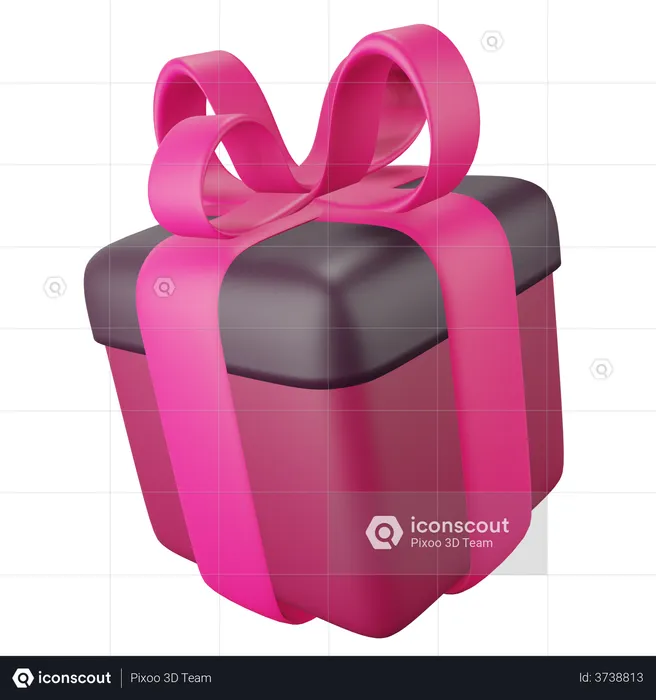 Caja de regalo  3D Illustration