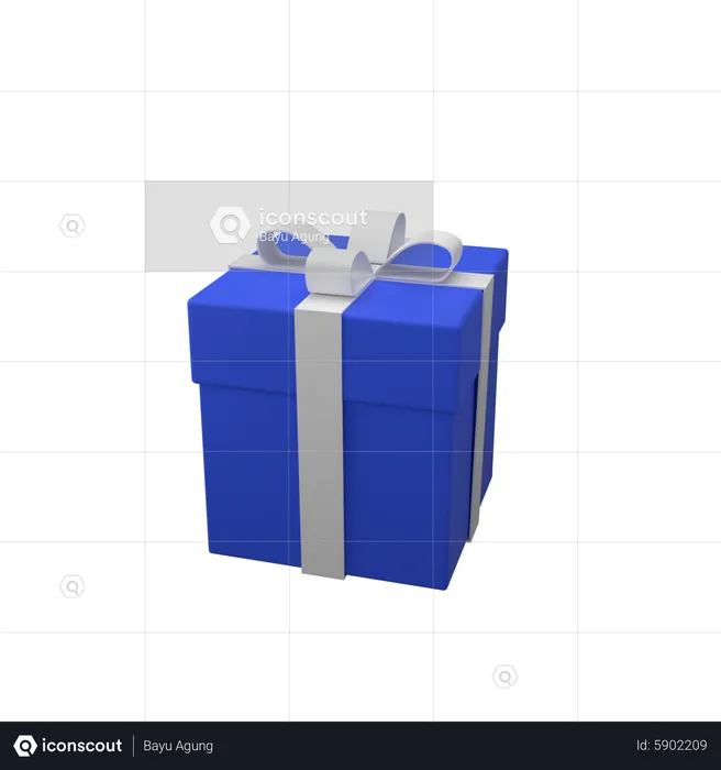 Caja de regalo  3D Icon