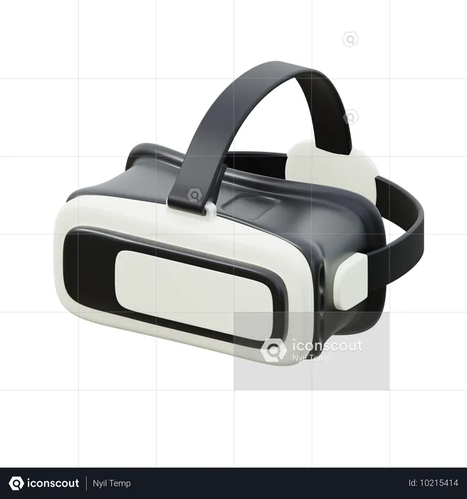 Caja de realidad virtual  3D Icon