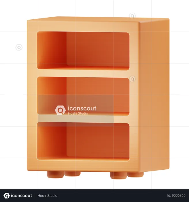 Cajón  3D Icon