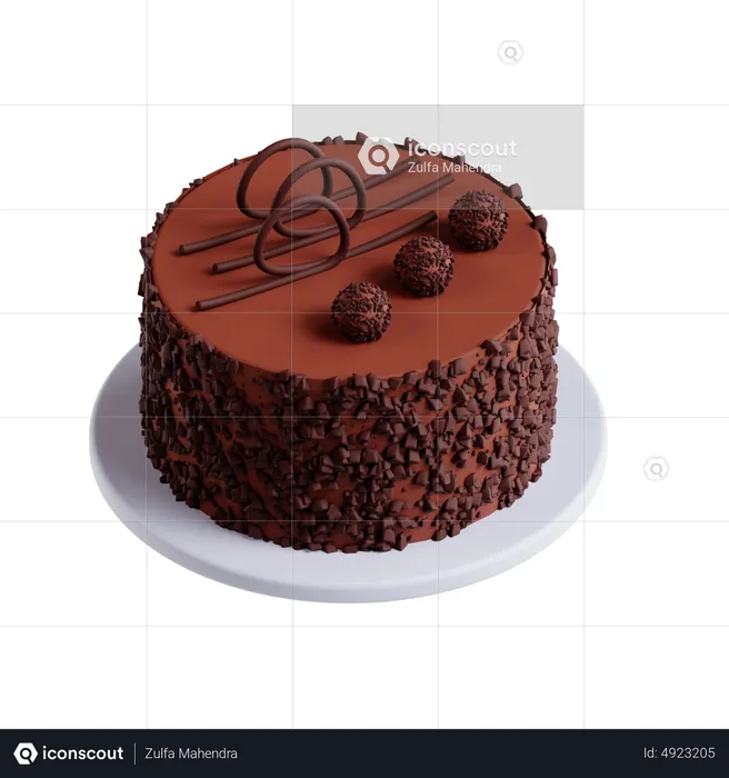 Cake  3D Icon