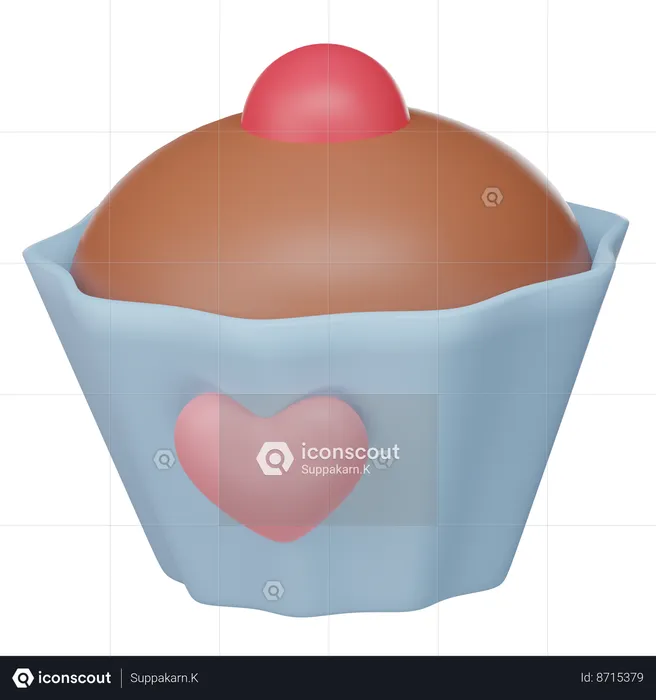 Cake Love  3D Icon