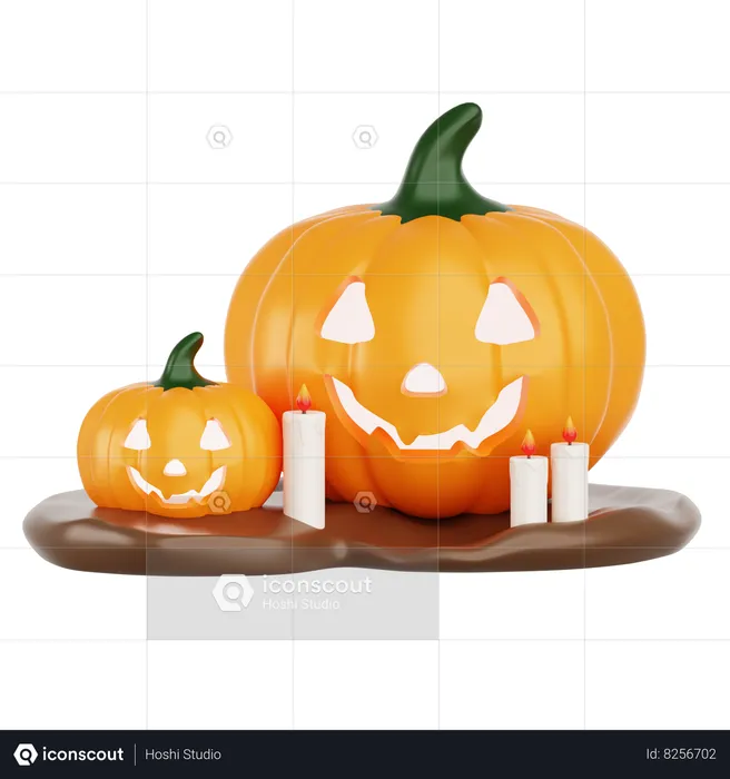 Calabaza  3D Icon