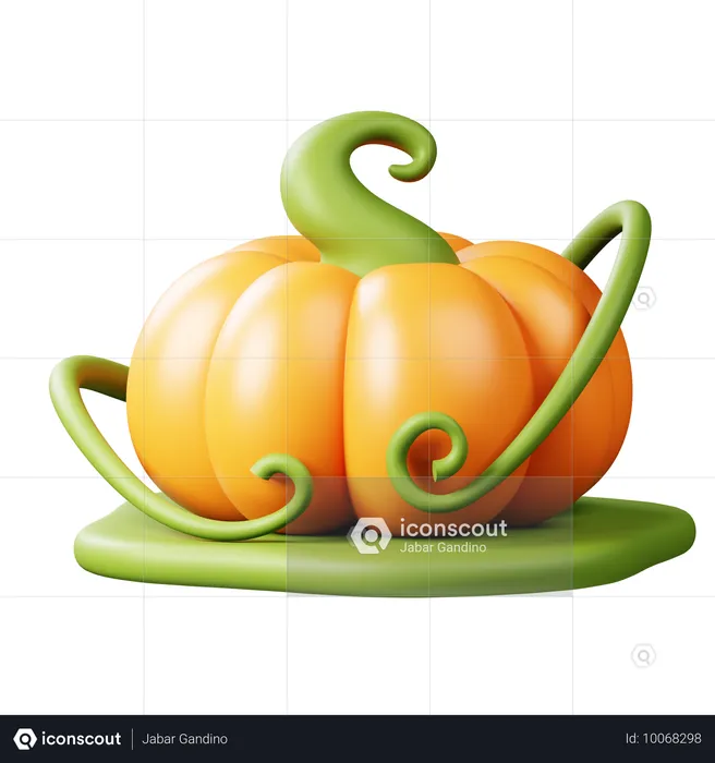 Calabaza  3D Icon