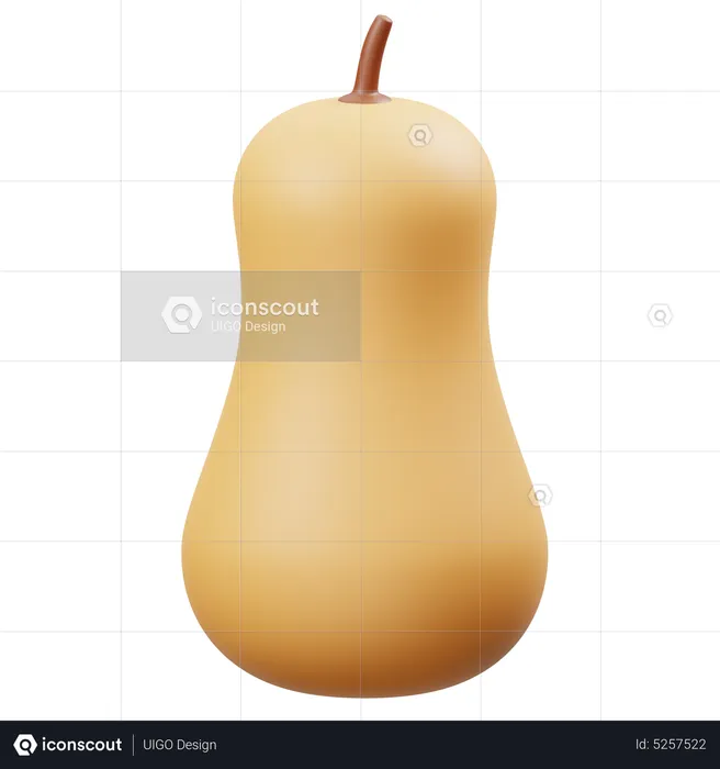 Calabaza  3D Icon