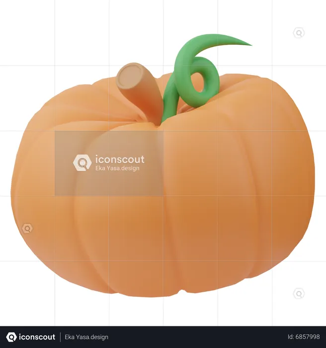 Calabaza  3D Icon