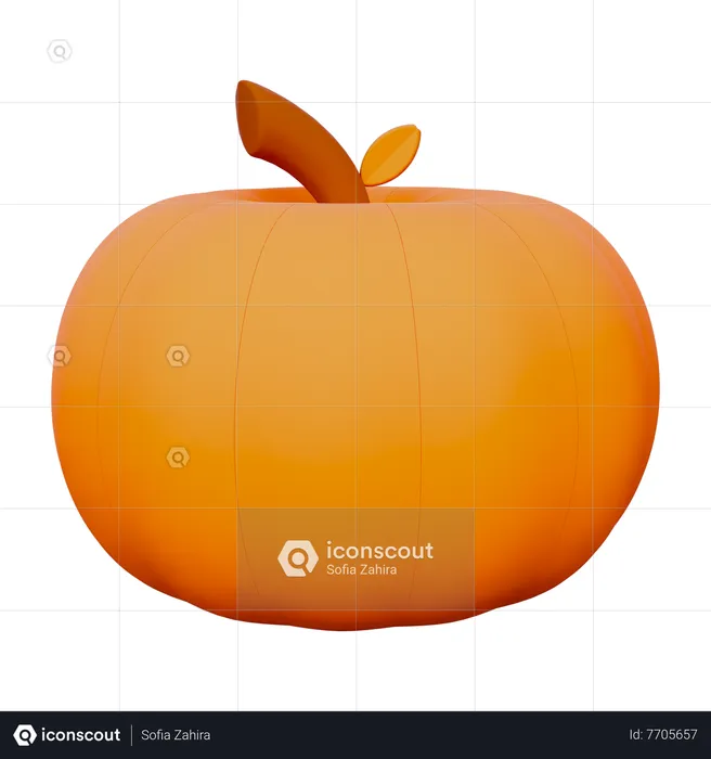 Calabaza  3D Icon