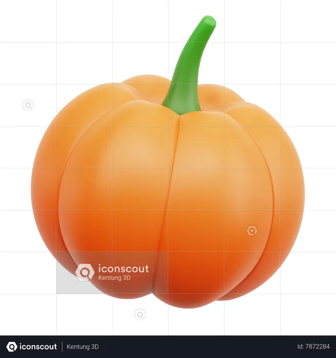 Calabaza  3D Icon