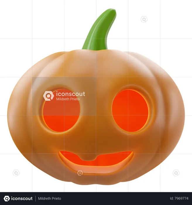 Calabaza  3D Icon