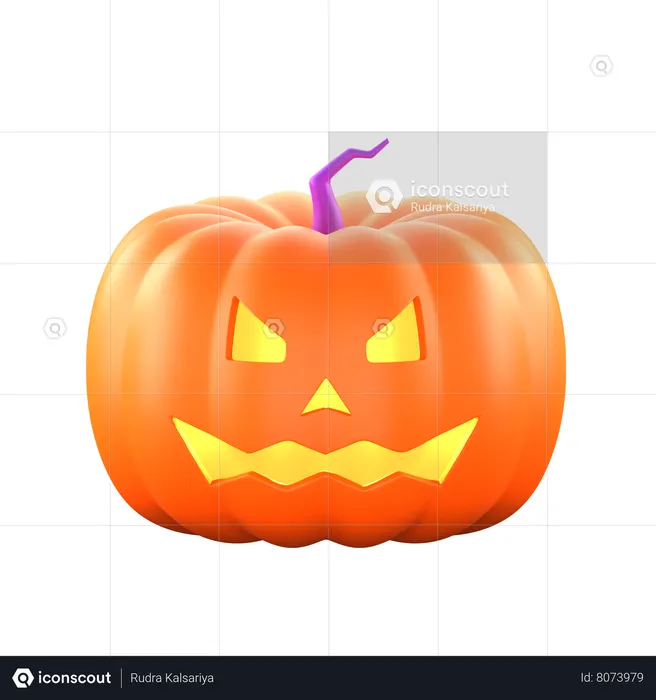 Calabaza  3D Icon