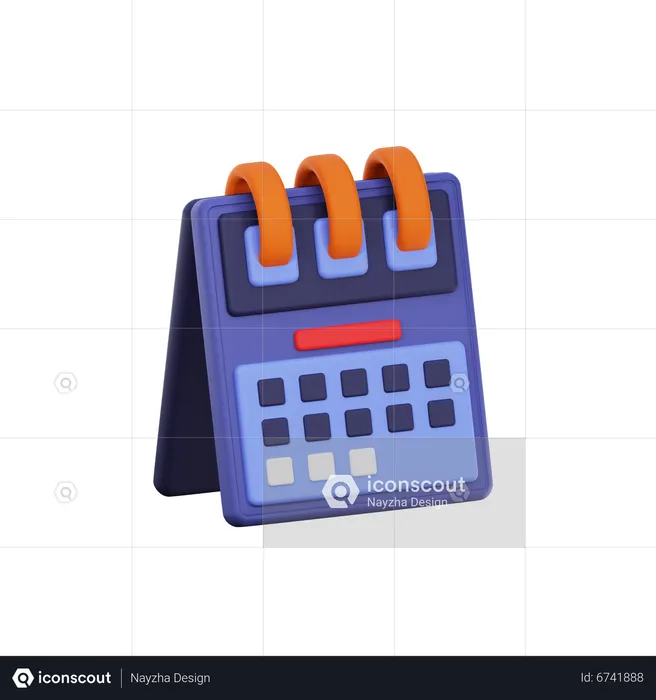 Calander  3D Icon