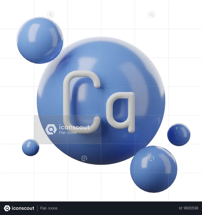 Calcium  3D Icon