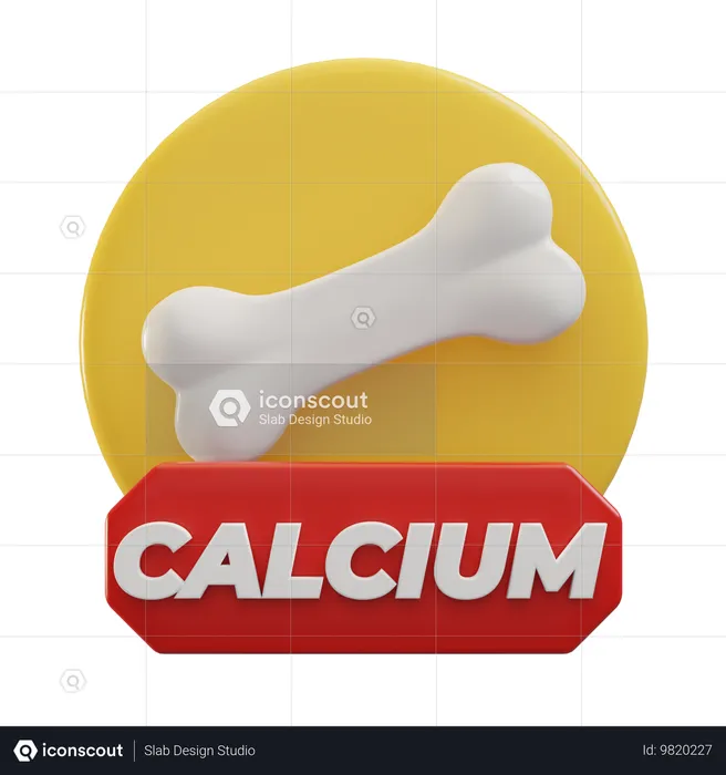 Calcium  3D Icon