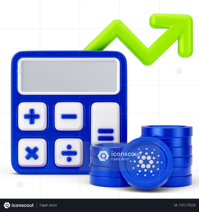 Calcul de croissance  3D Icon