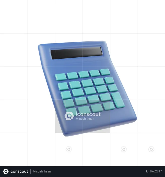 Calculadora  3D Icon