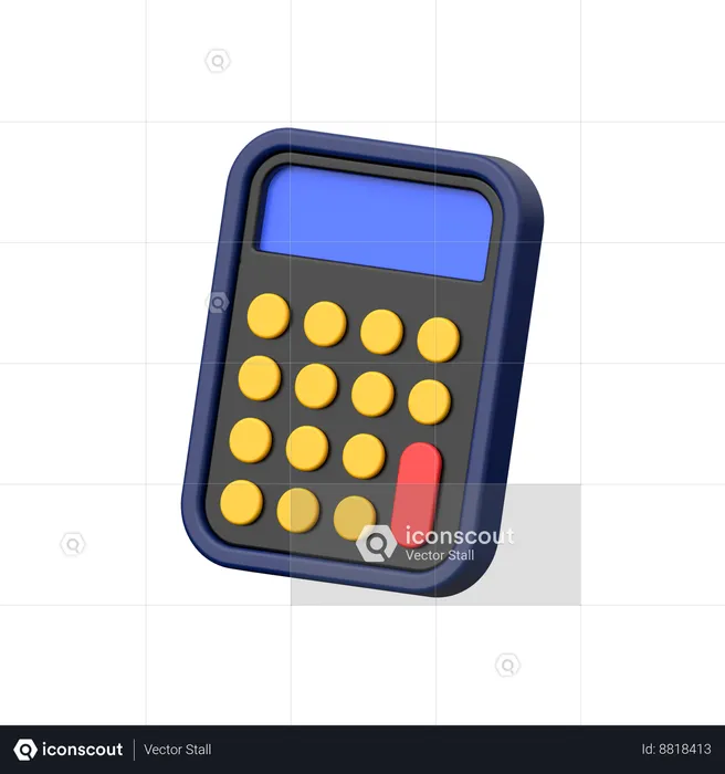 Calculadora  3D Icon