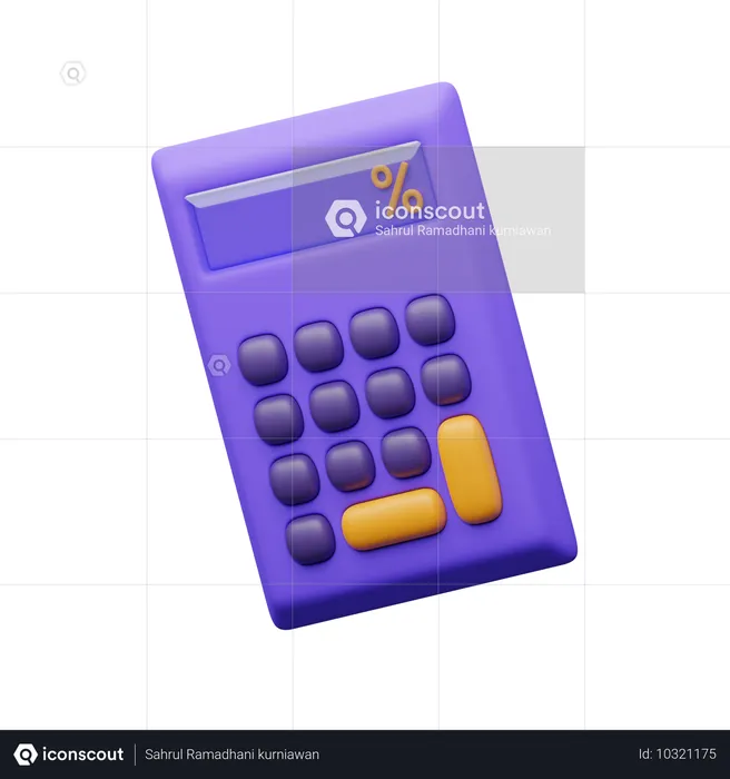 Calculadora  3D Icon