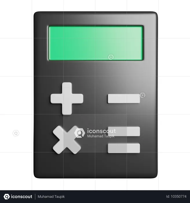 Calculadora  3D Icon