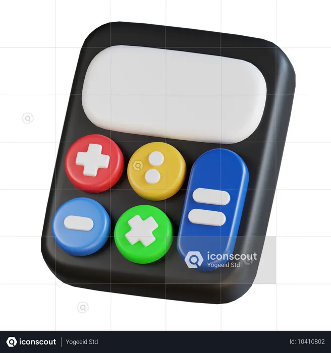 Calculadora  3D Icon