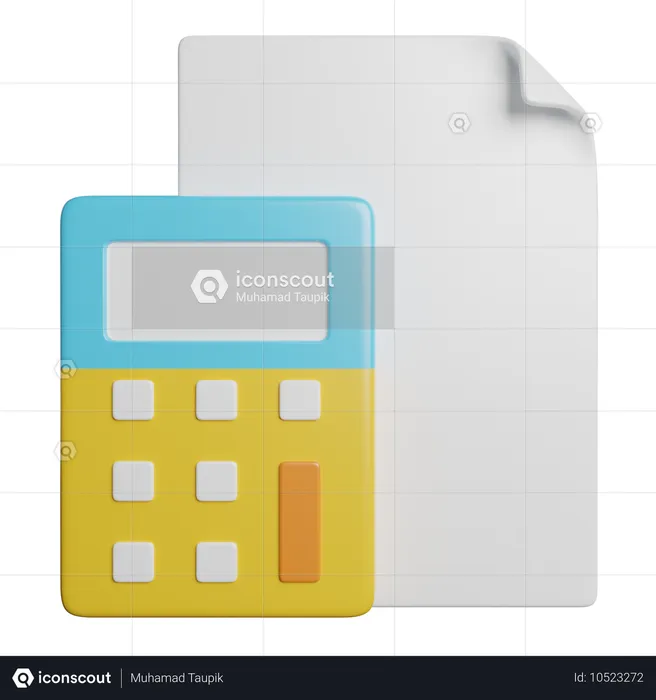 Calculadora  3D Icon