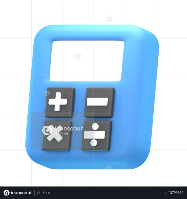 Calculadora  3D Icon