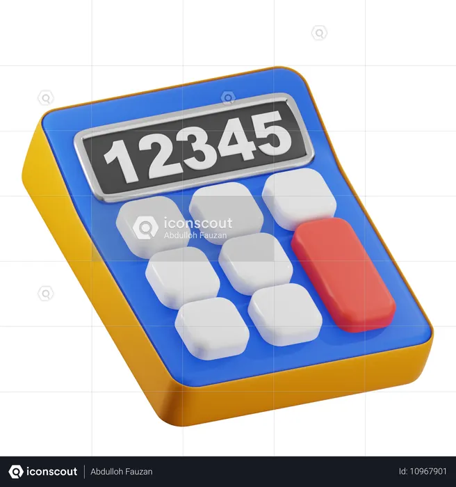 Calculadora  3D Icon