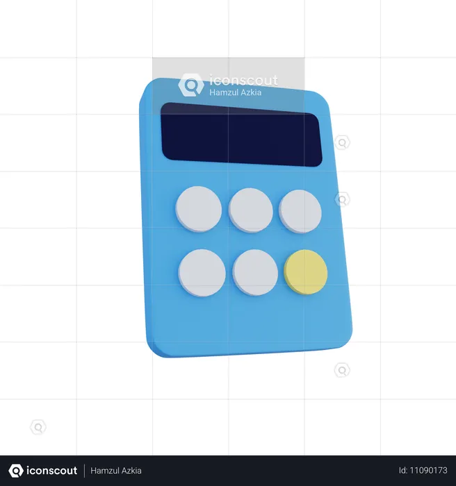 Calculadora  3D Icon